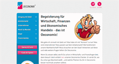 Desktop Screenshot of oeconomix.de